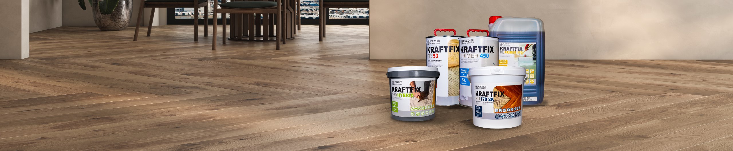 Kleje i grunty do parkietu